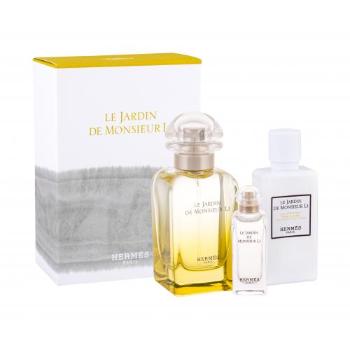 Hermes Le Jardin de Monsieur Li dárková kazeta toaletní voda 50 ml + tělové mléko 40 ml + toaletní voda 7,5 ml unisex