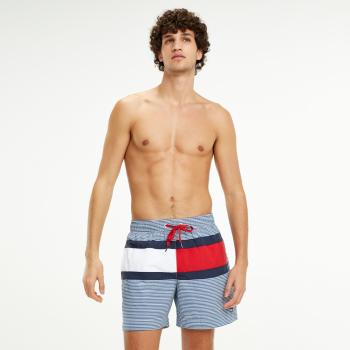 Tommy Hilfiger pánské plavky s modrým proužkem