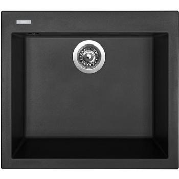 SINKS CUBE 560 Pureblack+VITALIA (CU56026VICL)