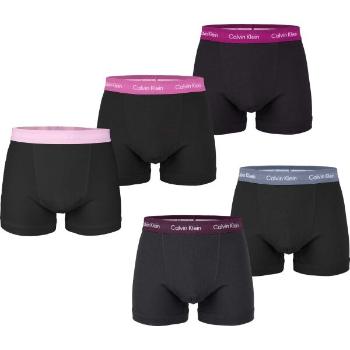 Calvin Klein LOW RISE TRUNK 5PK Pánské boxerky, černá, velikost S