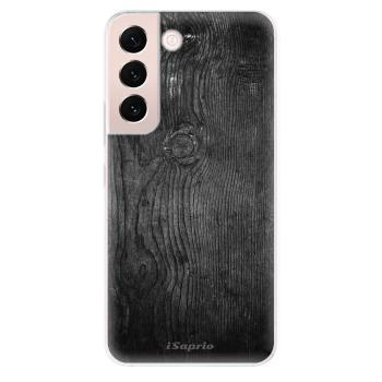 Odolné silikonové pouzdro iSaprio - Black Wood 13 - Samsung Galaxy S22 5G