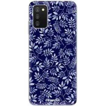 iSaprio Blue Leaves 05 pro Samsung Galaxy A03s (bluelea05-TPU3-A03s)