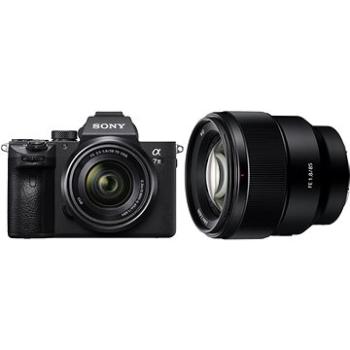 Sony Alpha A7 III + FE 28–70 mm F3,5–5,6 OSS + FE 85mm f/1.8 (BUNDLE)