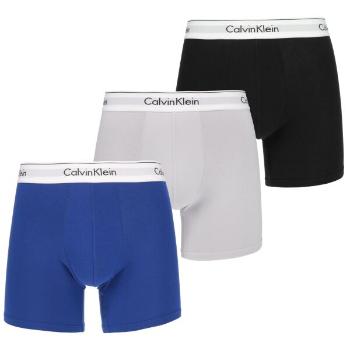 Calvin Klein MODERN STRETCH-BOXER BRIEF Pánské trenky, mix, velikost