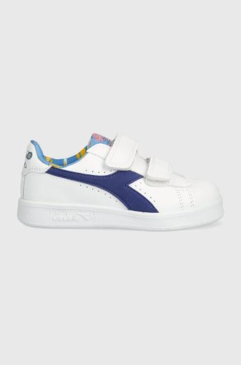 Dětské sneakers boty Diadora bílá barva