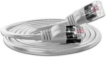 Síťový kabel RJ45 Slim Wirewin PKW-LIGHT-STP-K6 0.25 WS, CAT 6, U/FTP, 25.00 cm, bílá