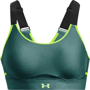 Under Armour INFINITY Dámská sportovní podprsenka, tmavě zelená, velikost