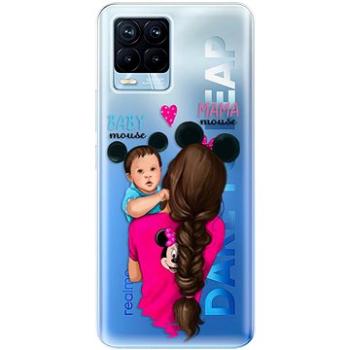 iSaprio Mama Mouse Brunette and Boy pro Realme 8 / 8 Pro (mmbruboy-TPU3-RLM8)