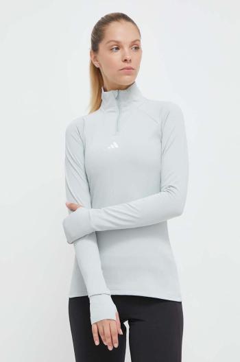 Tréninková mikina adidas Performance Techfit COLD.RDY zelená barva