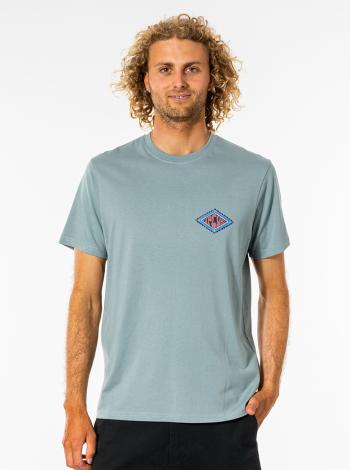 Světle modré pánské tričko s potiskem Rip Curl