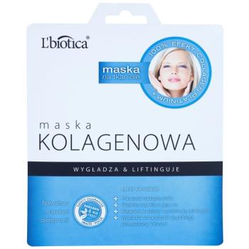 L’biotica Masks Collagen Platinium plátýnková maska s kolagenem 23 ml