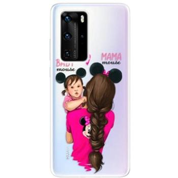 iSaprio Mama Mouse Brunette and Girl pro Huawei P40 Pro (mmbrugirl-TPU3_P40pro)