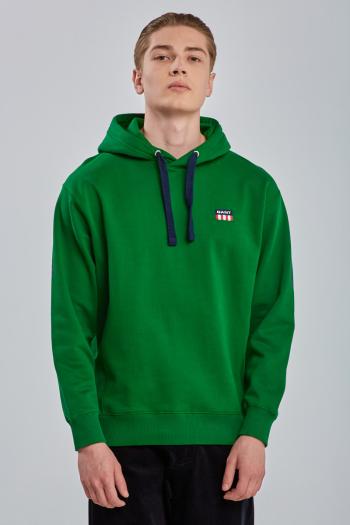 MIKINA GANT D2. RETRO LOGO RELAXED HOODIE zelená L