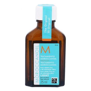 Moroccanoil Treatment Light 25 ml olej na vlasy pro ženy na blond vlasy; na jemné vlasy; na šedivé vlasy