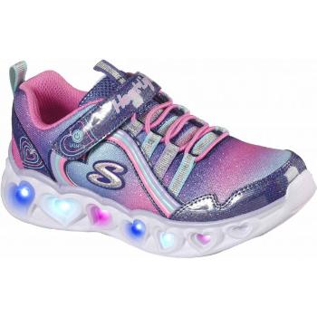 Skechers HEART LIGHTS LOVE SPARK Dívčí boty, růžová, velikost 28