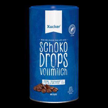 Whole milk Chocolate Drops 200 g - Xucker