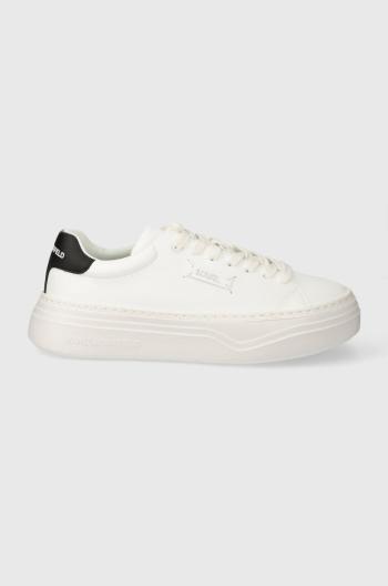 Sneakers boty Karl Lagerfeld KONVERT bílá barva, KL63420