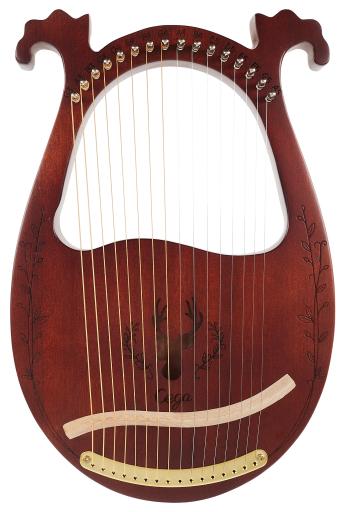 Cega Harp 16 Strings Coffee