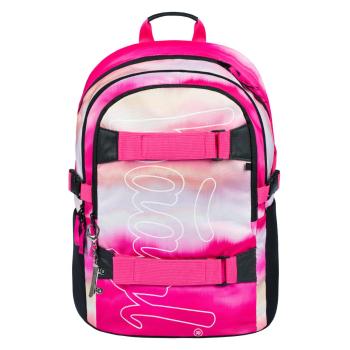 BAAGL Školní batoh Skate Pink Stripes 25 l