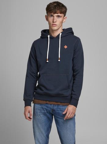 Tmavě modrá mikina s kapucí Jack & Jones