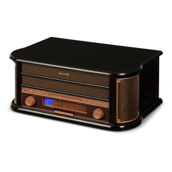 Auna Belle Epoque 1908, retro stereo systém, gramofon, rádio, USB, CD, MP3, mikrosystém