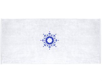 Celopotištěný sportovní ručník Kulatý folklorní vzor