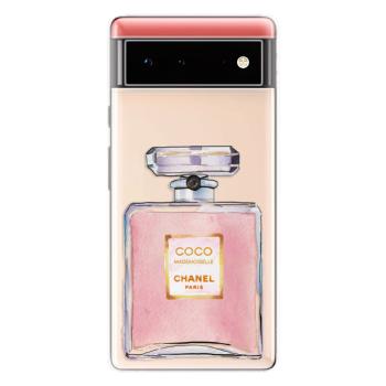 Odolné silikonové pouzdro iSaprio - Chanel Rose - Google Pixel 6 5G