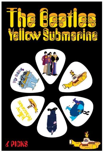 The Beatles Yellow Submarine Picks White