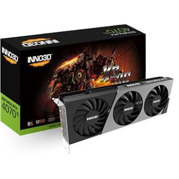 Inno3D GeForce RTX 4070 Ti X3 OC 12G (N407T3-126XX-186148N)