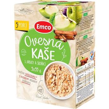 Emco Ovesná kaše s jablky a skořicí 5x55g (8595229916253)