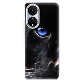 Odolné silikonové pouzdro iSaprio - Black Puma - Honor X7