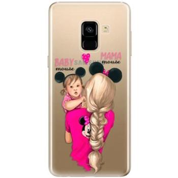 iSaprio Mama Mouse Blond and Girl pro Samsung Galaxy A8 2018 (mmblogirl-TPU2-A8-2018)