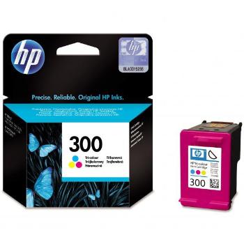 HP CC643EE - originální cartridge HP 300, barevná, 4ml