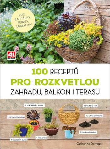 100 receptů pro rozkvetlou zahradu, balkon i terasu - Delvaux Catherine