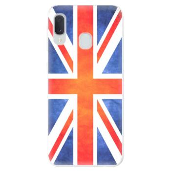 Odolné silikonové pouzdro iSaprio - UK Flag - Samsung Galaxy A20e