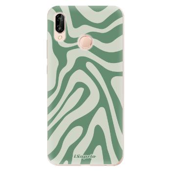 Odolné silikonové pouzdro iSaprio - Zebra Green - Huawei P20 Lite