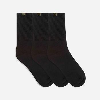 Ponožky Maharishi sportovní ponožky 3-pack 9271 BLACK / BLACK / BLACK