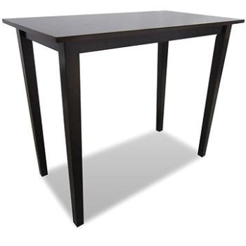 Hnědý dřevěný barový stůl (241703)