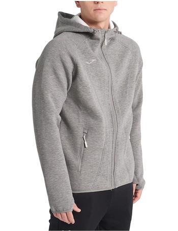 šedá softshellová mikina joma basilea softshell hoodie vel. L