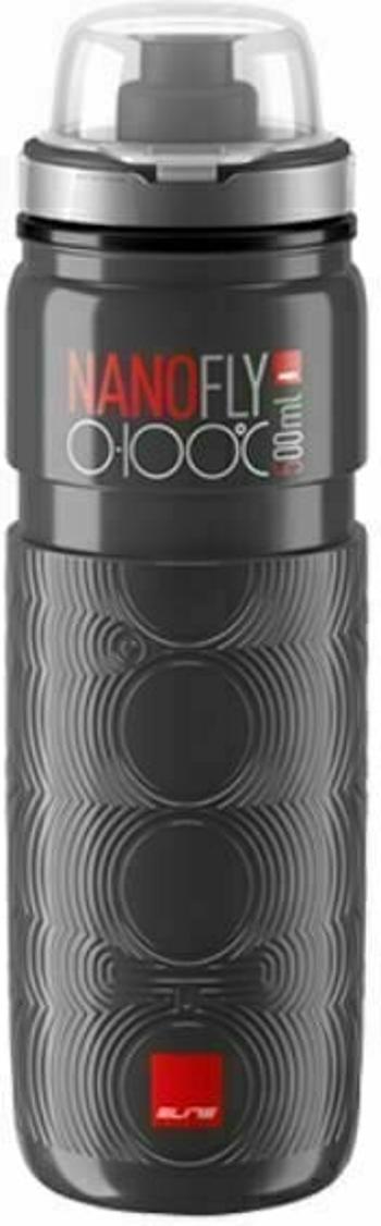 Elite Cycling Nano Fly Dark Grey 500 ml Cyklistická láhev