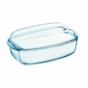 Pyrex Skleněná zapékací mísa s víkem, 4,5 l