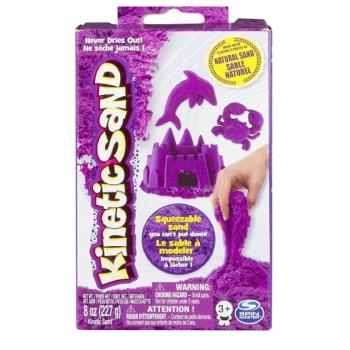 Kinetic Sand základní krabice s pískem různých barev 227g Fialová