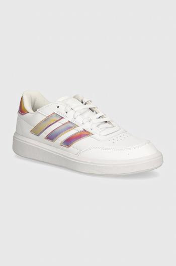 Sneakers boty adidas Courtblock bílá barva, IG6884