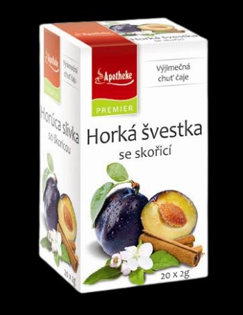 Apotheke Horká švestka se skořicí čaj 20 x 2 g