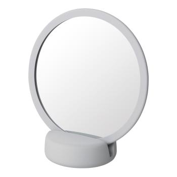 Kosmetické zrcadlo stolní SONO světle šedé Blomus