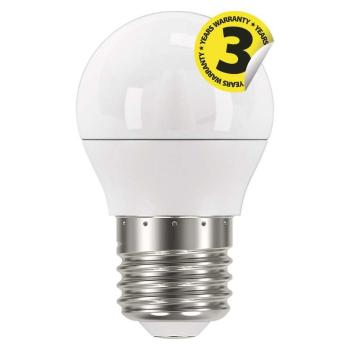 Emos LED žárovka MINI GLOBE, 6W/40W E27, CW studená bílá, 470 lm, Classisc, F