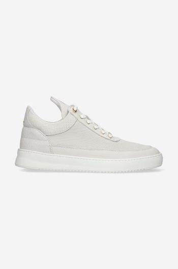 Kožené sneakers boty Filling Pieces Low Top Aten šedá barva, 10126591890