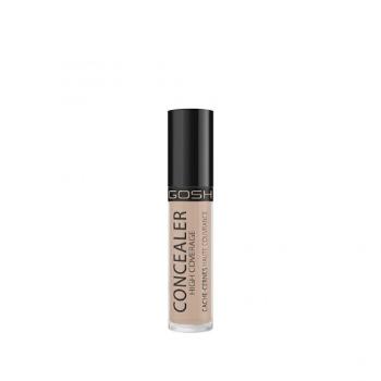 GOSH COPENHAGEN Concealer High Coverage  vysoce krycí tekutý korektor - 004 Natural 5,5 ml