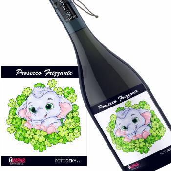 Víno Slůně a čtyřlístky (Druh Vína: Prosecco)