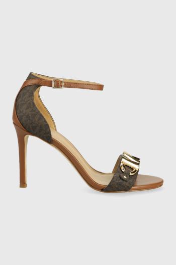 Sandály MICHAEL Michael Kors Izzy Sandal hnědá barva